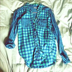 Flannel button up